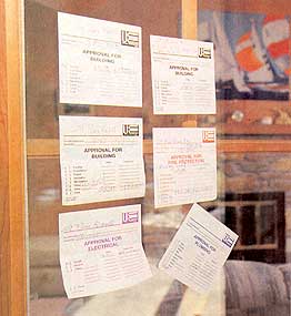 Check with your municipal construction official to find out what permits you will need to obtain.